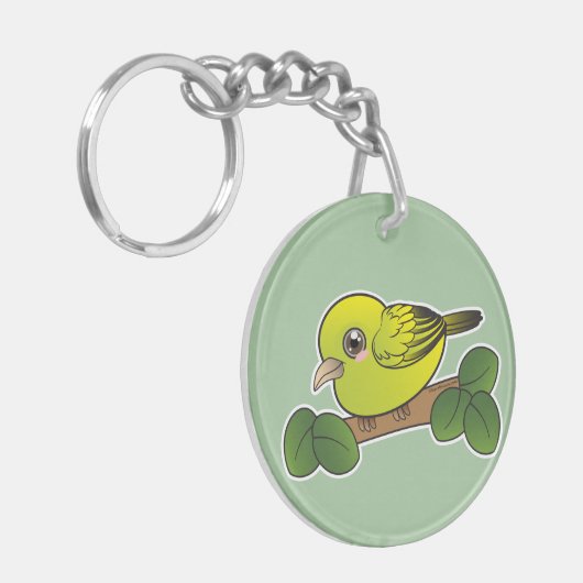 Anianiau Hawaii Forest Bird Sleutelhanger (Voorkant Links)