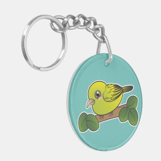 Anianiau Hawaii Forest Bird Sleutelhanger (Voorkant Links)