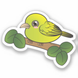 Anianiau Hawaii Forest Bird Sticker