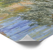 Aniene River Adembenemend Art Nouveau Landschap Poster (Hoek)