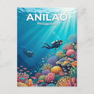 Anilao, Mabini, Batangas, Filipijnen Filipijnen Briefkaart