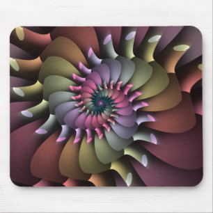 Anima Aura Colorful Abstract Spiral Muismat
