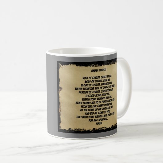 Anima Christi Koffiemok (Voorkant rechts)