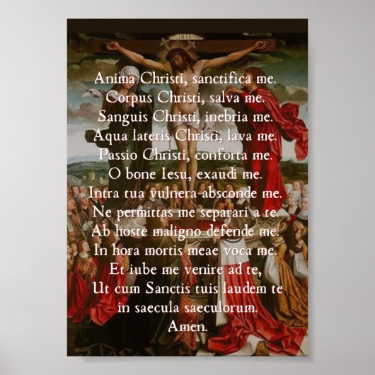 Anima Christi Print (Voorkant)