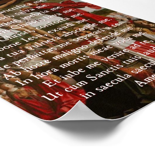 Anima Christi Print (Hoek)