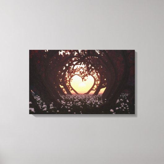 Anima (Happy Valentines Day) Canvas Afdruk (Voorkant)