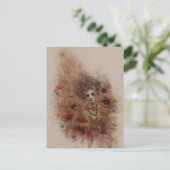 Anima Sola Dark Fantasy Art Briefkaart (Staand voorkant)