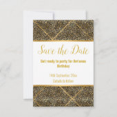 ANIMAAL LEOPARD GOLD RESPONS 2 RSVP (Voorkant)