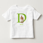Animal ABC D is voor dik-dik T-shirt (Voorkant)