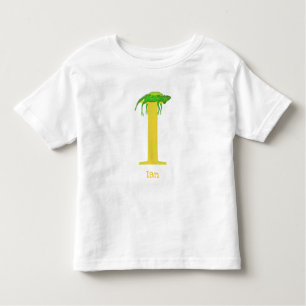 Animal ABC I is voor iguana T-shirt