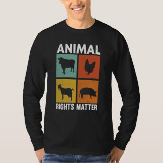 Animal Activist Rescue Animals Conservation Rights T-shirt