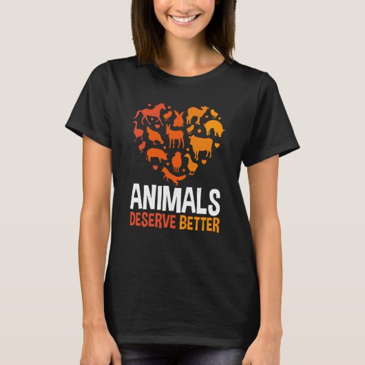 Animal Activist Rescue Animals Conservation Rights T-shirt (Voorkant)