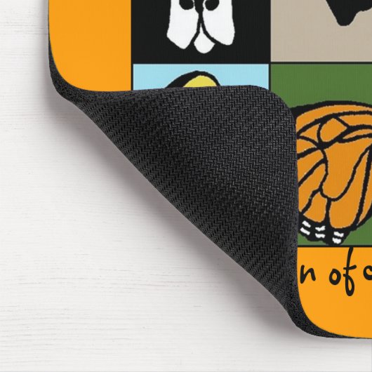 Animal Advocates mousepad Muismat (Hoek)