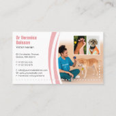 Animal Aid Association | Veterinaire vrijwilliger Visitekaartje (Achterkant)