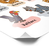 Animal Alphabet Poster - Schattigee Educatieve A t (Hoek)