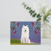 Animal American Eskimo Briefkaart (Staand voorkant)