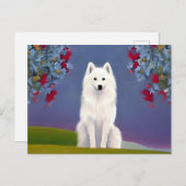 Animal American Eskimo Briefkaart (Voorkant / Achterkant)