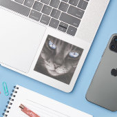 Animal anime stijl-6 sticker (Laptop met iPhone)