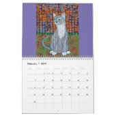 Animal Art Calendar Kalender (Feb 2027)
