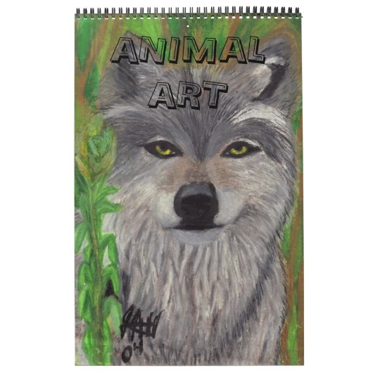 ANIMAL ART KALENDER (Hoes)