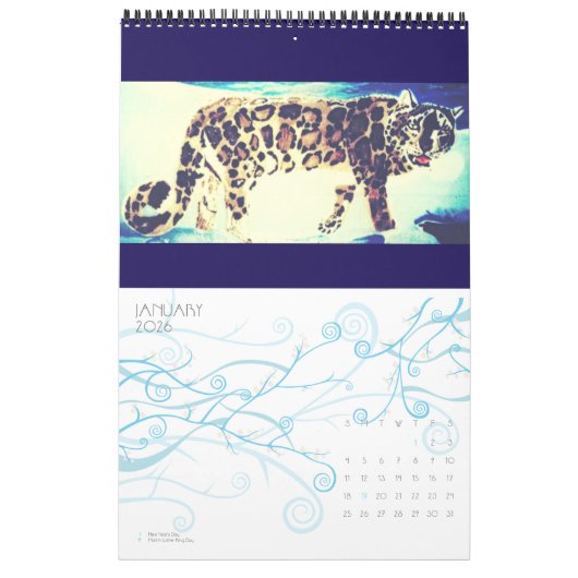 ANIMAL ART KALENDER (Jan 2026)