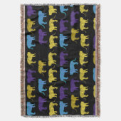 Animal Art Tijgers Gooi Deken (Voorkant Verticaal)