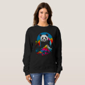 Animal Artist Panda Pop Design Trui (Voorkant volledig)