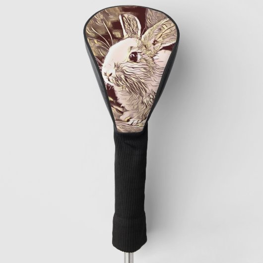 Animal ArtStudio 819 Bunny Golfheadcover (Voorkant)