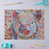 Animal ArtStudio — funky piglet Tissuepapier (Craft)