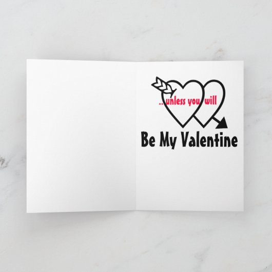 Animal Baby Valentine Feestdagen Kaart (Binnen)