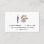 Animal Barber Visitekaartje (Voorkant)