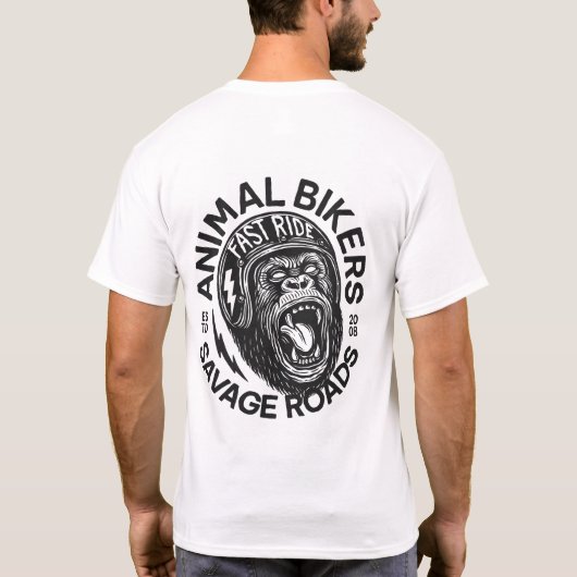 Animal Bikers T-shirt (Achterkant)