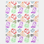 Animal Blanket Fleece Deken (Voorkant)