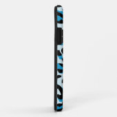 Animal Blue Leopard Pattern iPhone5 Hoesje (Achterkant/rechts)