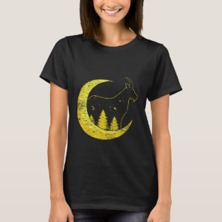 Animal Boerderij Farmer Night Goat T-shirt