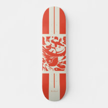 Animal Boerderij Skateboard Rood