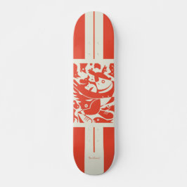 Animal Boerderij Skateboard Rood