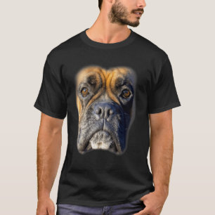 Animal Boxer Face Dog T-shirt