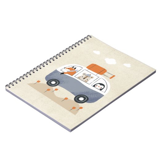 Animal bus notitieboek (Linkerzijde)