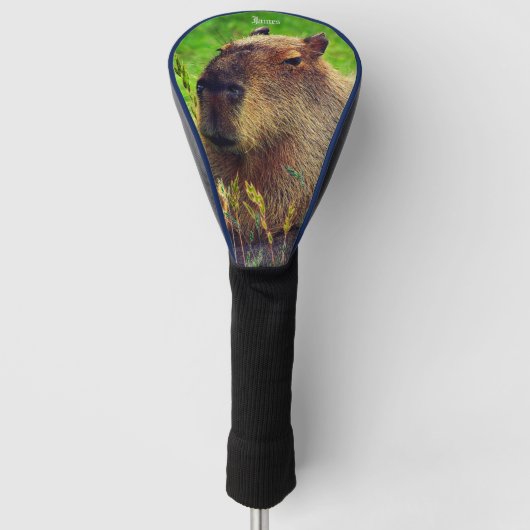 Animal Capybara Driver Hoesje Golfheadcover (Voorkant)