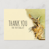 Animal Care Business - Hartelijk dank voor uw Wate Briefkaart (Voorkant)