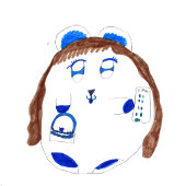 Animal Cartoon Teen Hamster Grappig Modern Laptop Sticker