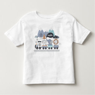 Animal Choo Choo Train Kinder Shirts