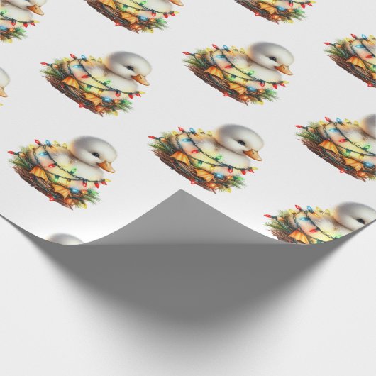 Animal Christmas Magic Cadeaupapier (Hoek)