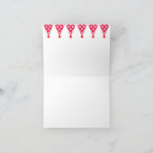 Animal Circus Treinkaartjes Kaart (Binnen)