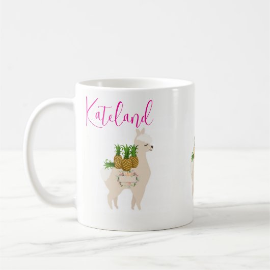 Animal Coffee Floral Mok (Links)