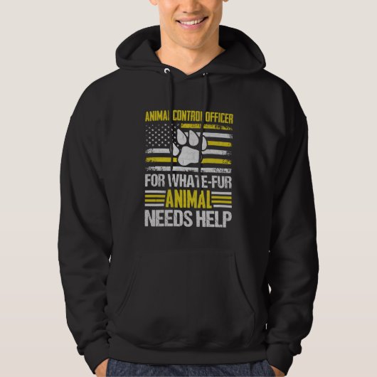 Animal Control Officer  Animal Catcher  7 Hoodie (Voorkant)
