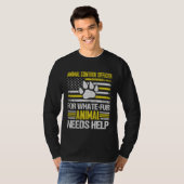 Animal Control Officer  Animal Catcher  7 T-shirt (Voorkant volledig)