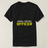 Animal Control Officer Halloween Costume  T-shirt (Design voorkant)
