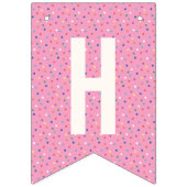 Animal Cookie Birthday Bunting Banner - Magenta (Tweede vlag)